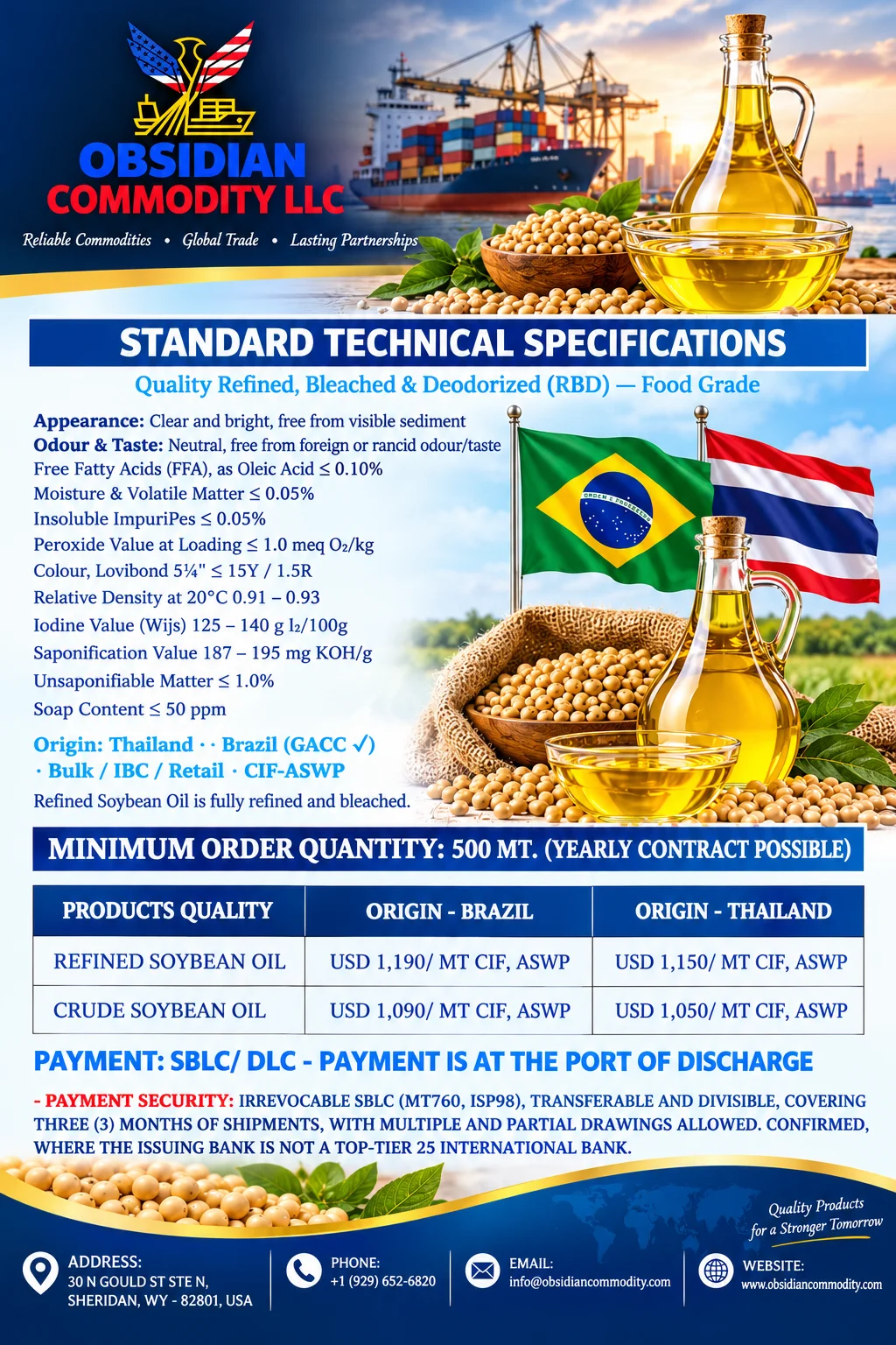 Food & Beverage · Edible Oils & Vegetable Fats